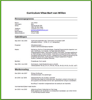 Voorbeeld Motivatiebrief Voorbeeld Motivatiebrief