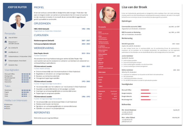 Foto op je cv: tips en voorbeelden - Beaks.nl