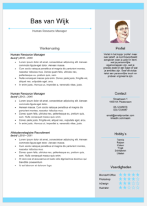 De beste cv templates: gratis downloaden gratis cv template