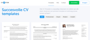 Gratis cv maken? 5 Cv templates + 5 Handige tips cvster cvtemplates