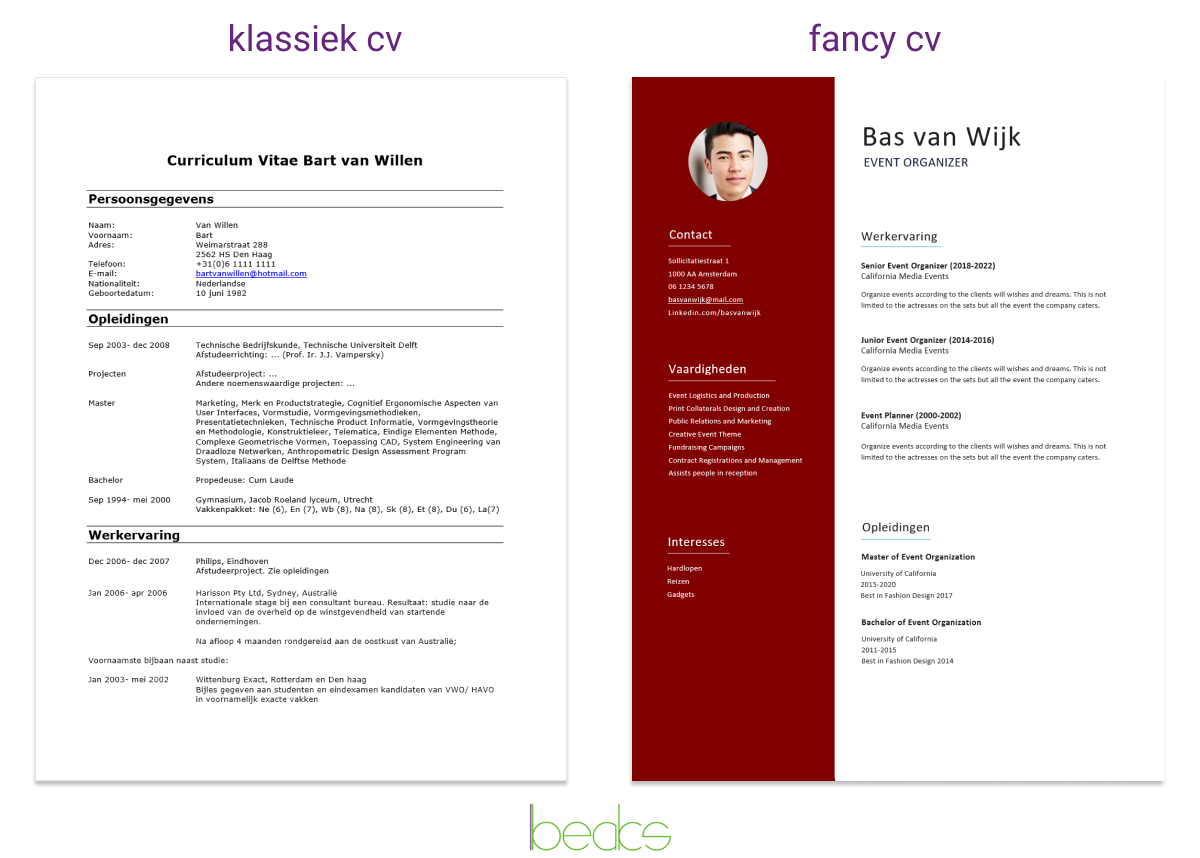 fancy cv