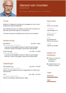 cv bedrijfsleider