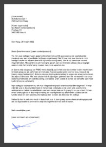 sollicitatiebrief directeur basisschool