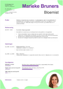Cv Bloemist: voorbeelden en tips cv bloemist