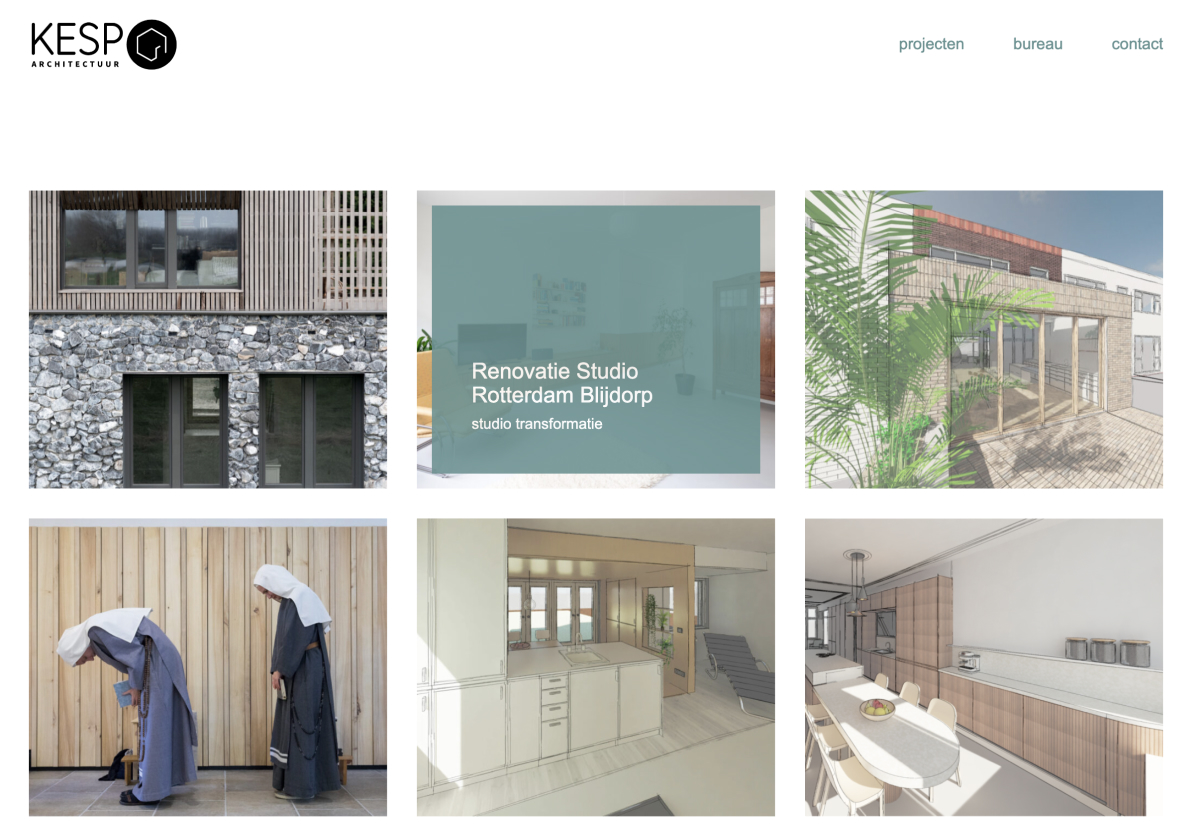 portfolio voorbeeld architectuur