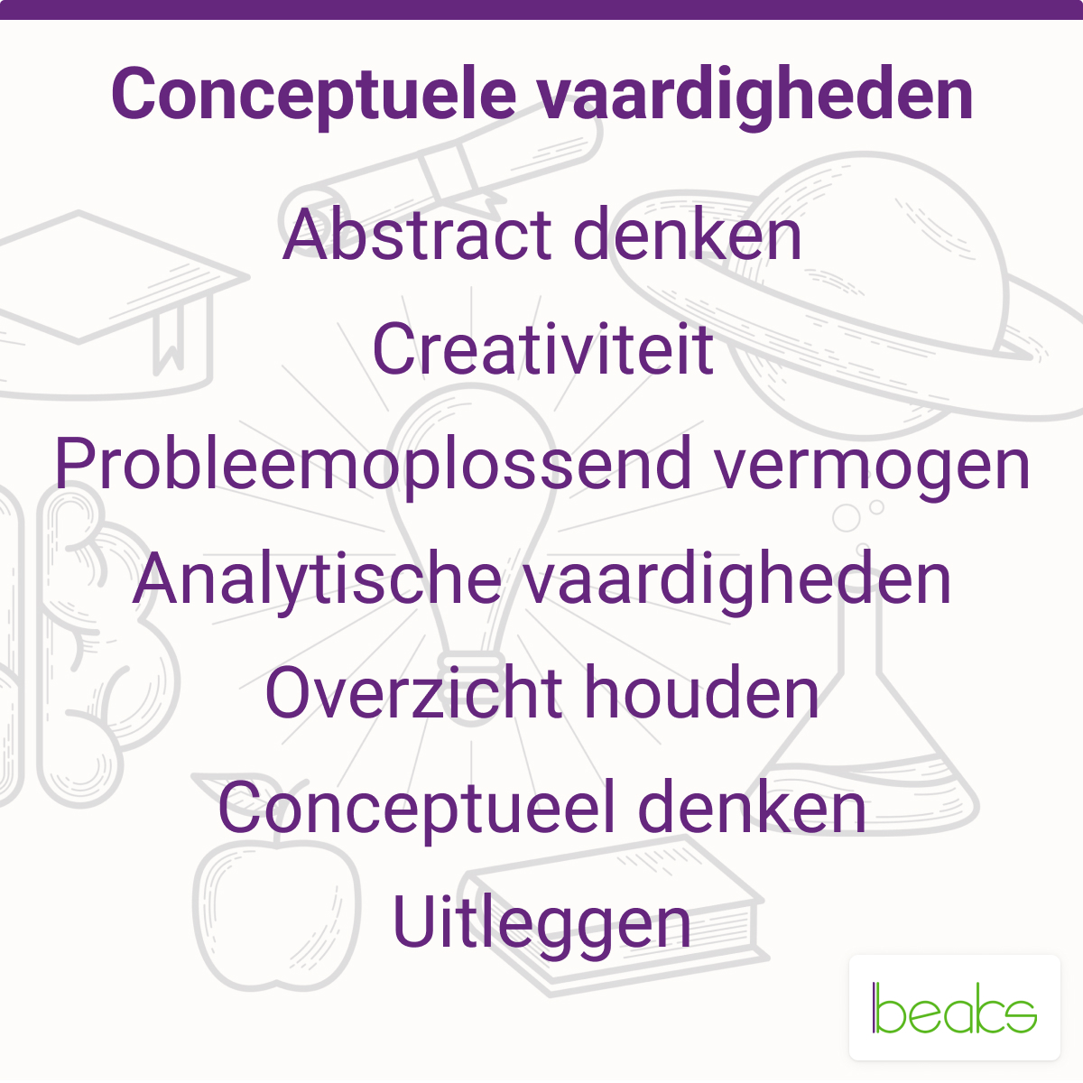 conceptuele vaardigheden