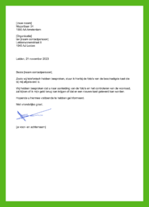 hopende u hiermee voldoende te hebben geïnformeerd