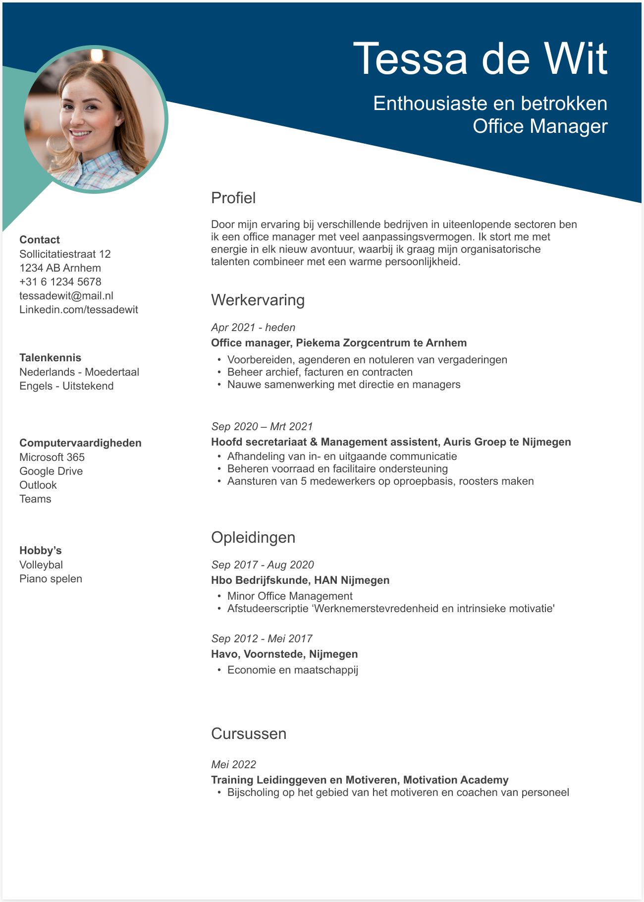 curriculum vitae