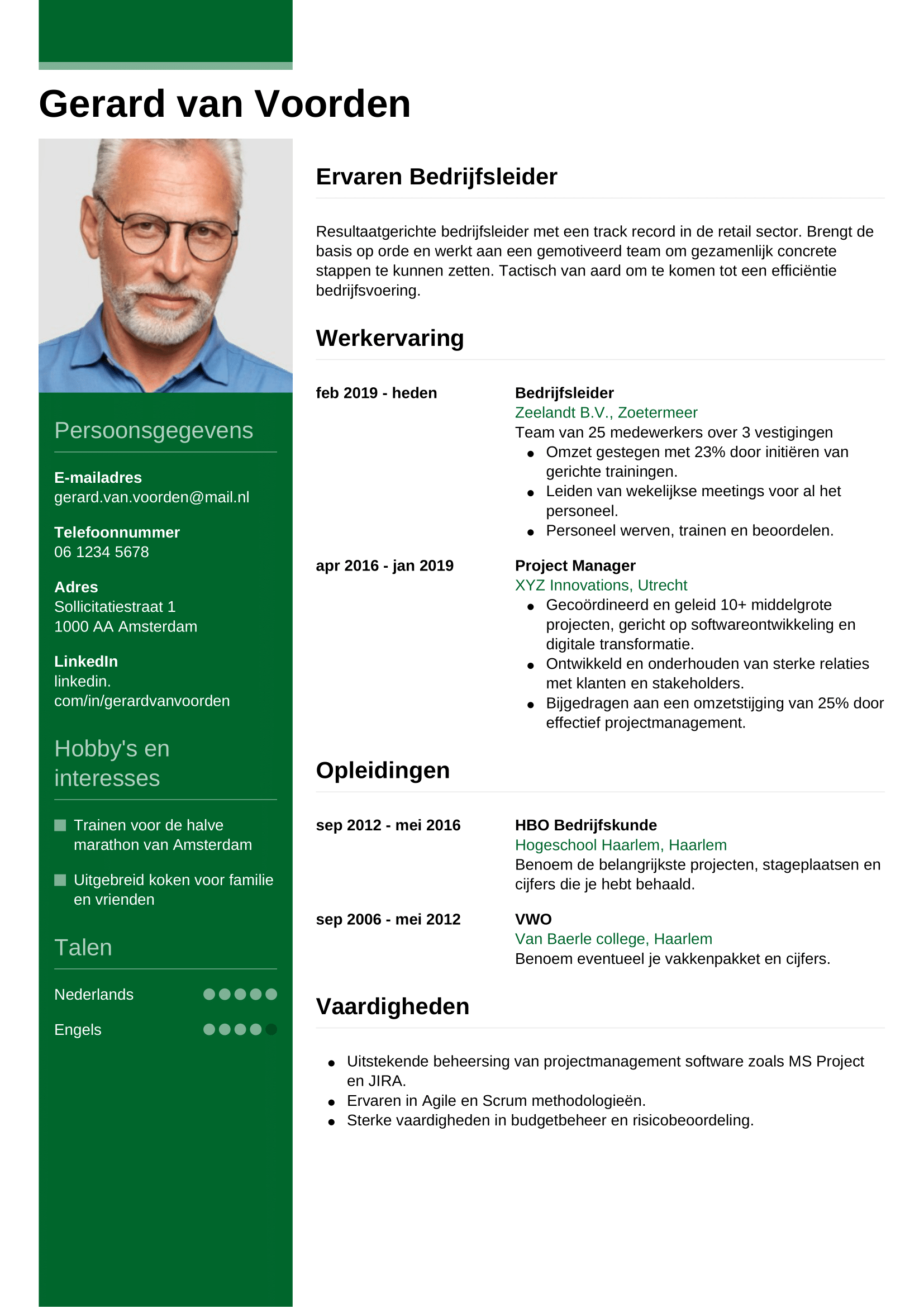 cv bedrijfsleider 1