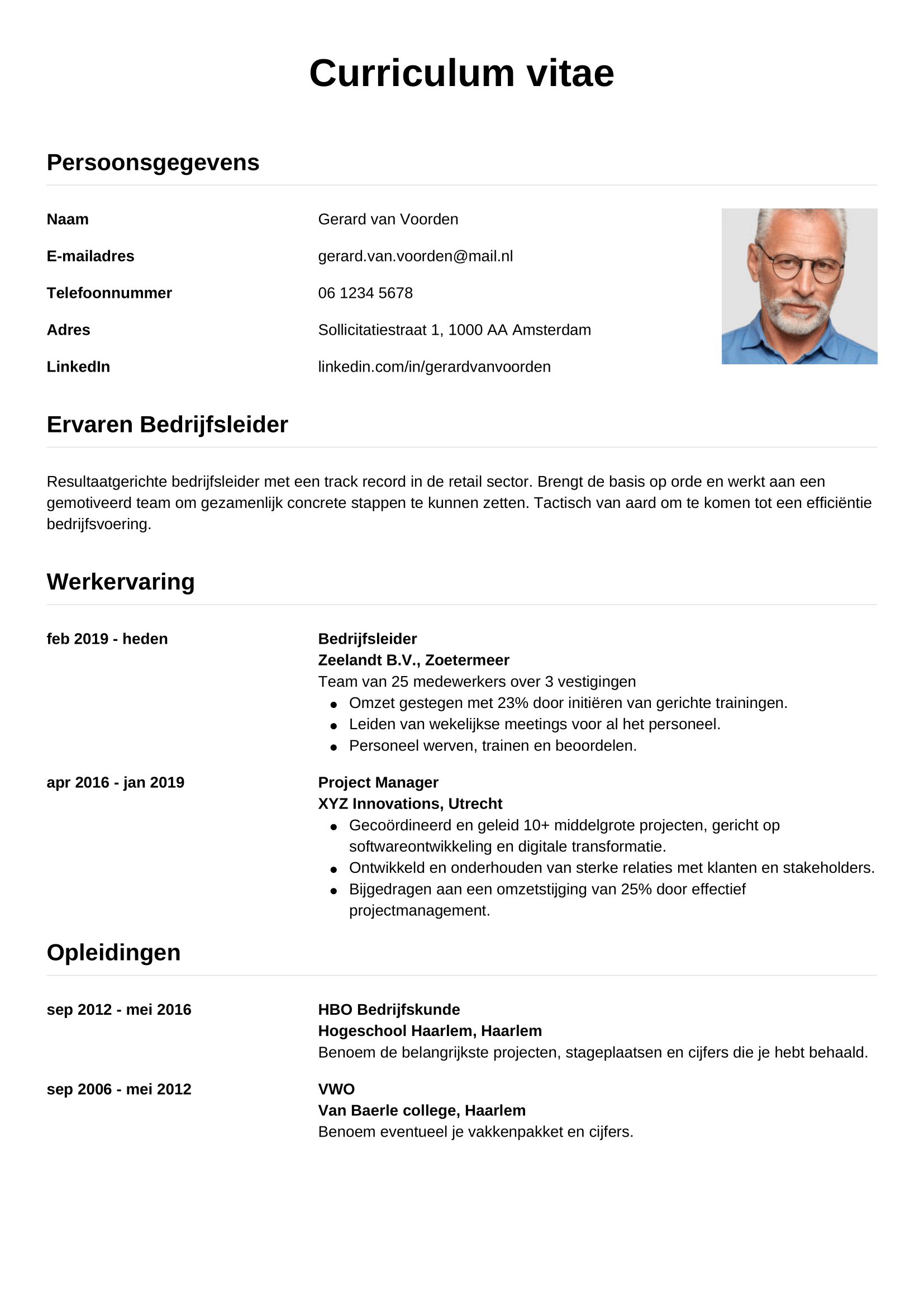 cv bedrijfsleider 2