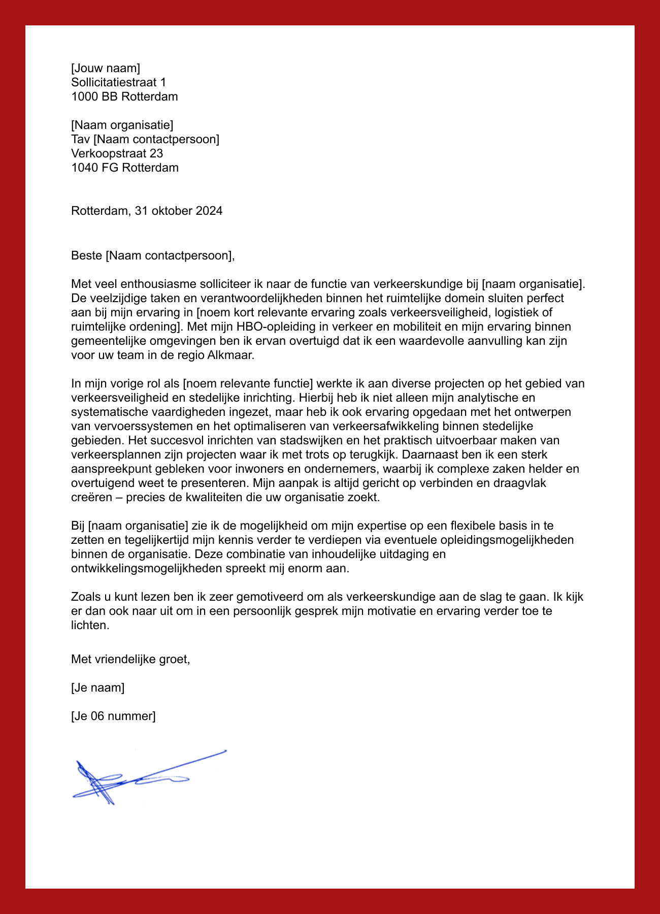 Mijnmotivatiebrief - Blog