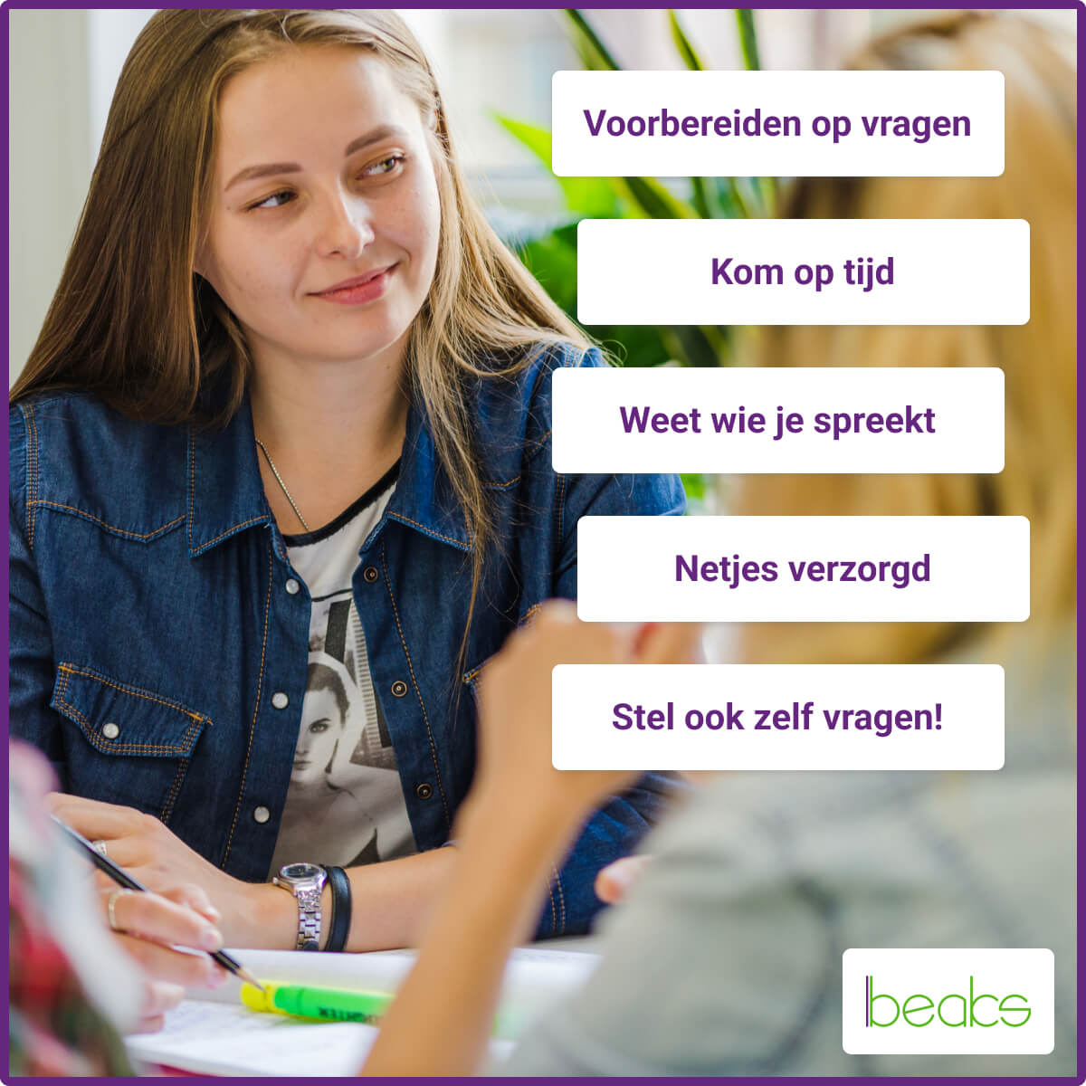 sollicitatiegesprek stage