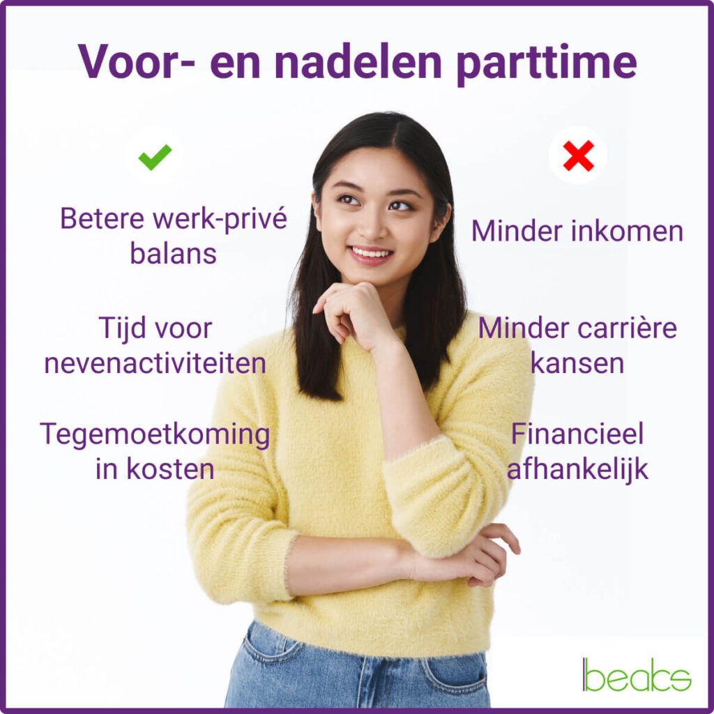 voordelen nadelen parttime