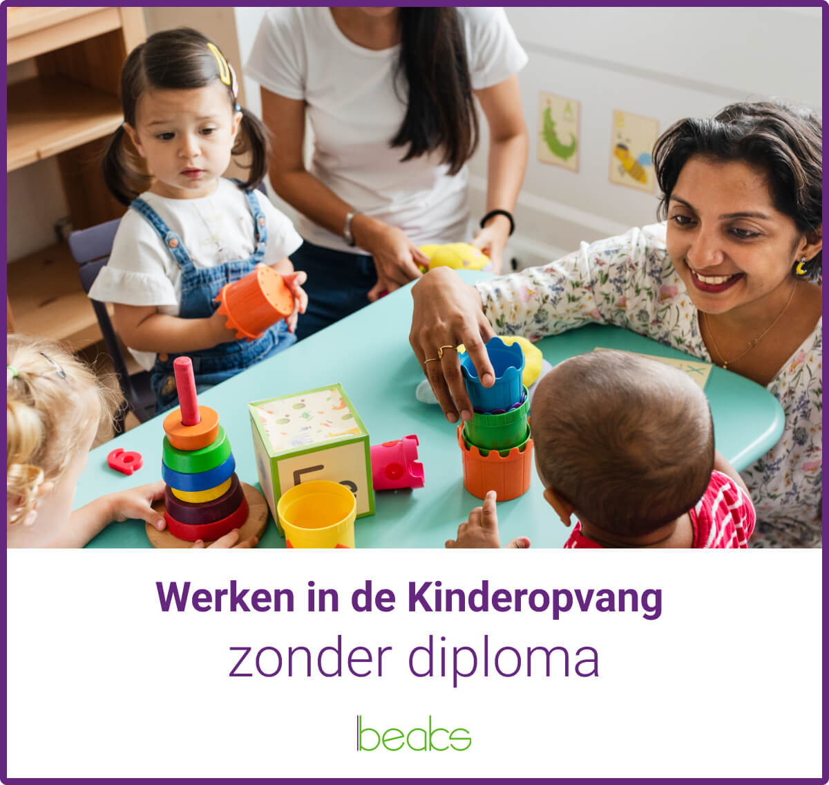 werken kinderopvang zonder diploma