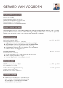 Cv Timmerman: voorbeelden en tips cv timmerman