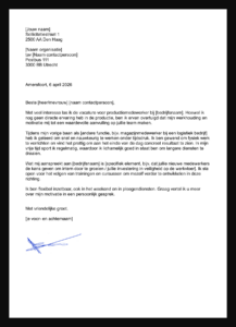 Sollicitatiebrief Productiemedewerker: voorbeelden en tips sollicitatiebrief productiemedewerker