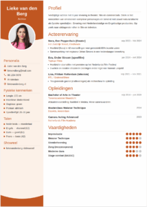 Cv Acteur: voorbeelden en tips cv acteur