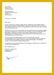 Motivatiebrief Business Analist: voorbeeld en tips motivatiebrief business analist