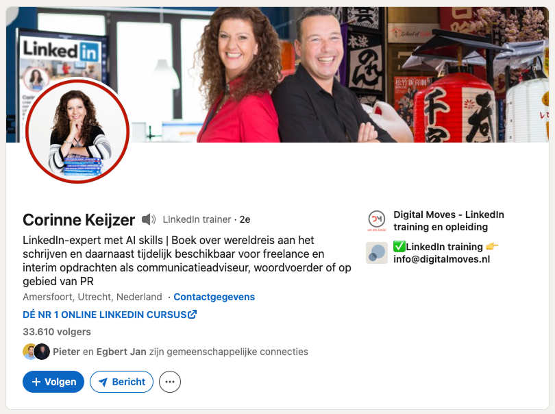linkedin headline corinne keijzer